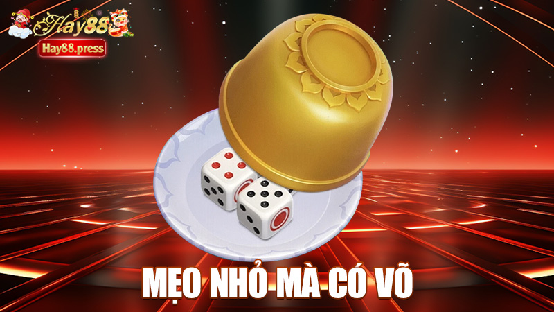 Mẹo Nhỏ Mà Có Võ Khi Chơi Tài Xỉu Online Mỗi Ngày
